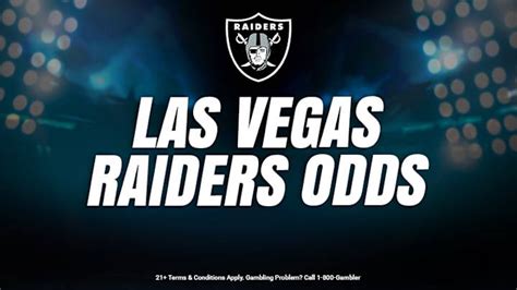 raiders betting odds|Raiders Odds: Futures, Super Bowl, Playoffs, AFC West .